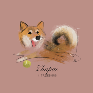 柴犬似顏繪 ✦ Zhupai（豬排）狗狗似顏繪 寵物狗似顏繪